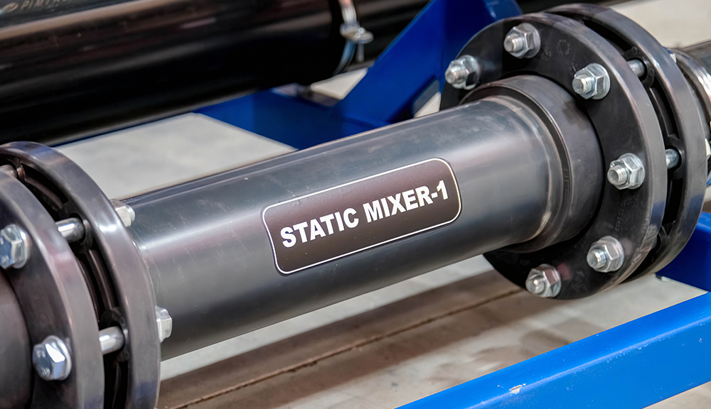 Static Mixer and Flocculator