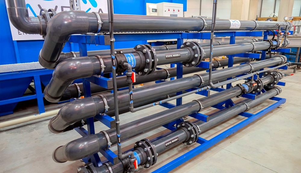 Static Mixer and Flocculator